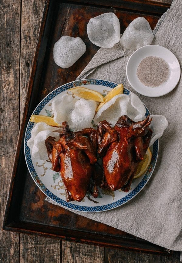 Chinese Fried Pigeon (Squab), by thewoksoflife.com