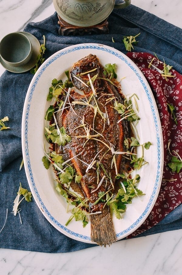 Crispy Fried Flounder, Chinese-Style