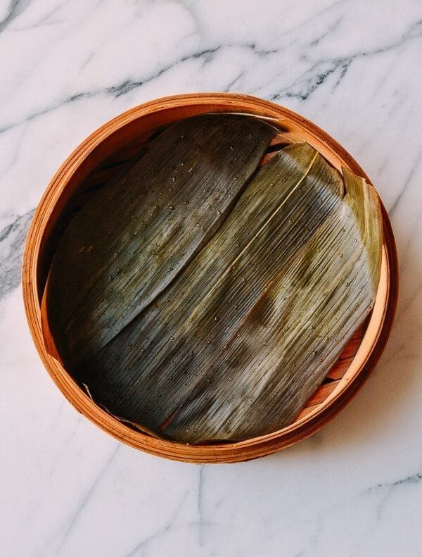 Chinese Pearl Meatballs with Sticky Rice, by thewoksoflife.com