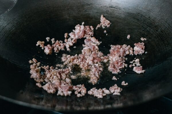 Chinese Pickled Long Bean Noodle Soup, by thewoksoflife.com
