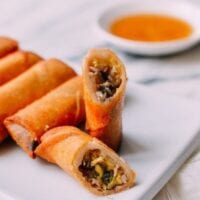 Shanghai Style Spring Rolls Recipe, by thewoksoflife.com