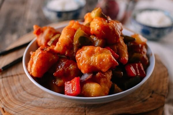 Sweet and Sour Fish Fillets, by thewoksoflife.com
