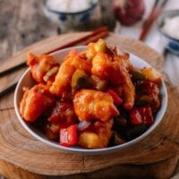Chinese Sweet and Sour Fish Fillet Stir-fry, by thewoksoflife.com