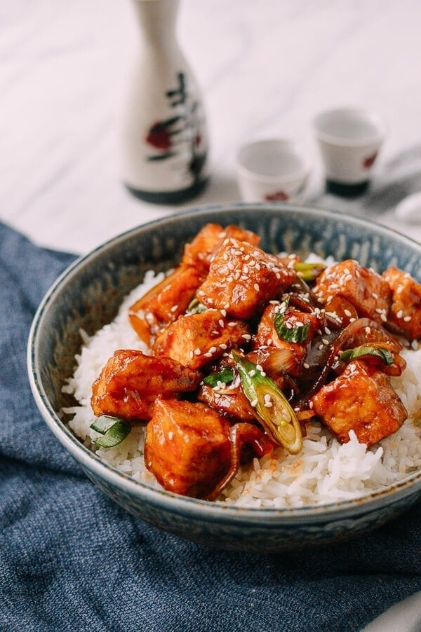 Teriyaki Tofu, by thewoksoflife.com