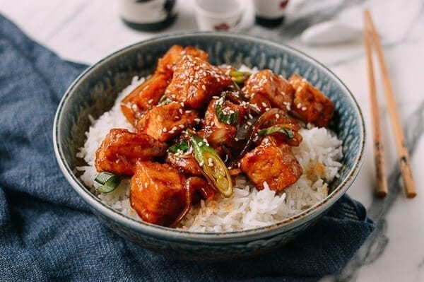 Teriyaki Tofu, by thewoksoflife.com