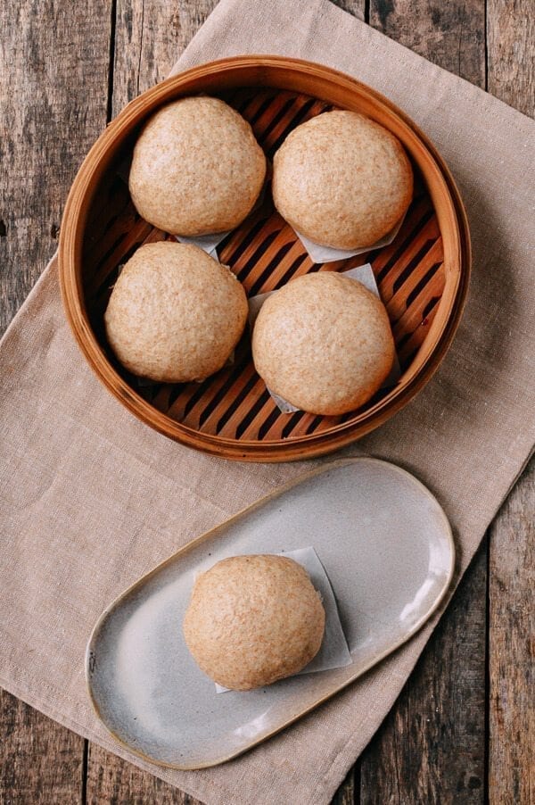 The Perfect Whole Wheat Mantou Recipe, by thewoksoflife.com