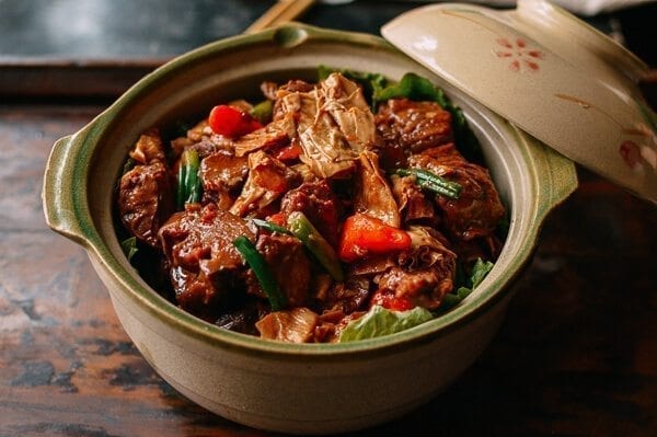 Chinese Braised Lamb Casserole, Hong-Kong Style, by thewoksoflife.com