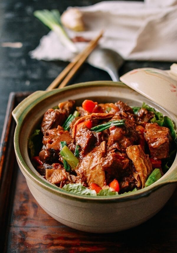 Chinese Braised Lamb Casserole, Hong-Kong Style, by thewoksoflife.com