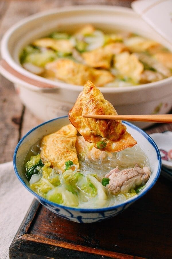 Egg Dumplings, by thewoksoflife.com