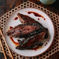 Shanghai Smoked Fish, Xun Yu (上海熏鱼), by thewoksoflife.com