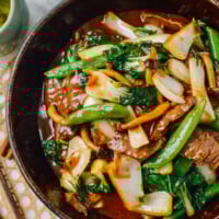 Chinese beef stir-fry recipe