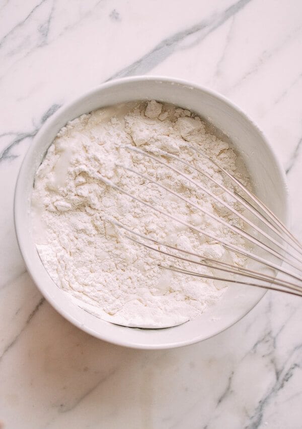 Coconut Peanut Mochi (糯米糍), by thewoksoflife.com