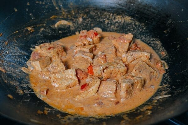 Red Curry Tofu, by thewoksoflife.com