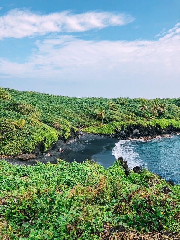Black Sand Beach Road to Hana