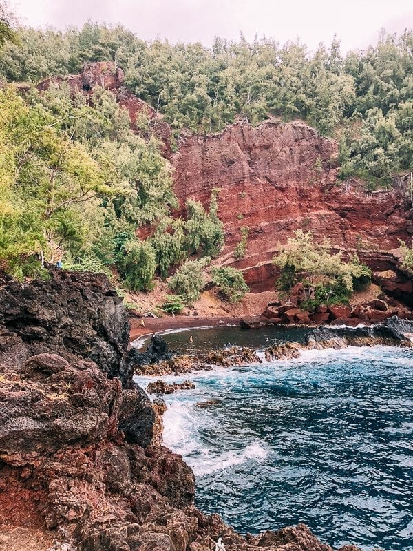 Red Sand Beach Road to Hana