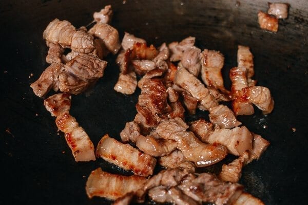 Spicy Stir-fried Rice Cakes, by thewoksoflife.com