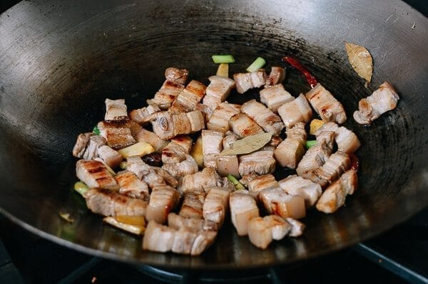 Chairman Mao’s Red Braised Pork Belly, by thewoksoflife.com