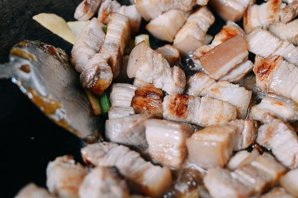 Chairman Mao’s Red Braised Pork Belly, by thewoksoflife.com