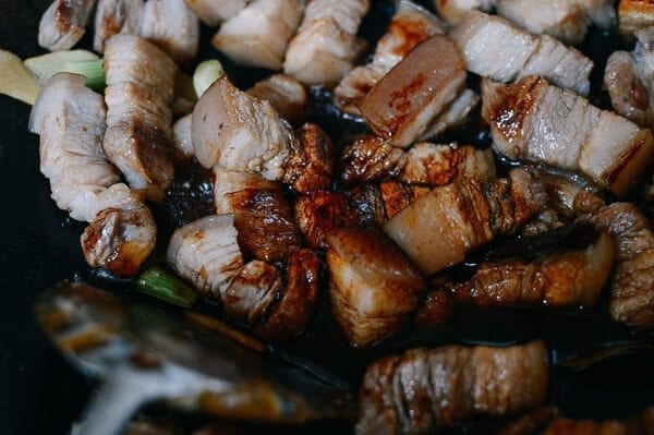 Chairman Mao’s Red Braised Pork Belly, by thewoksoflife.com