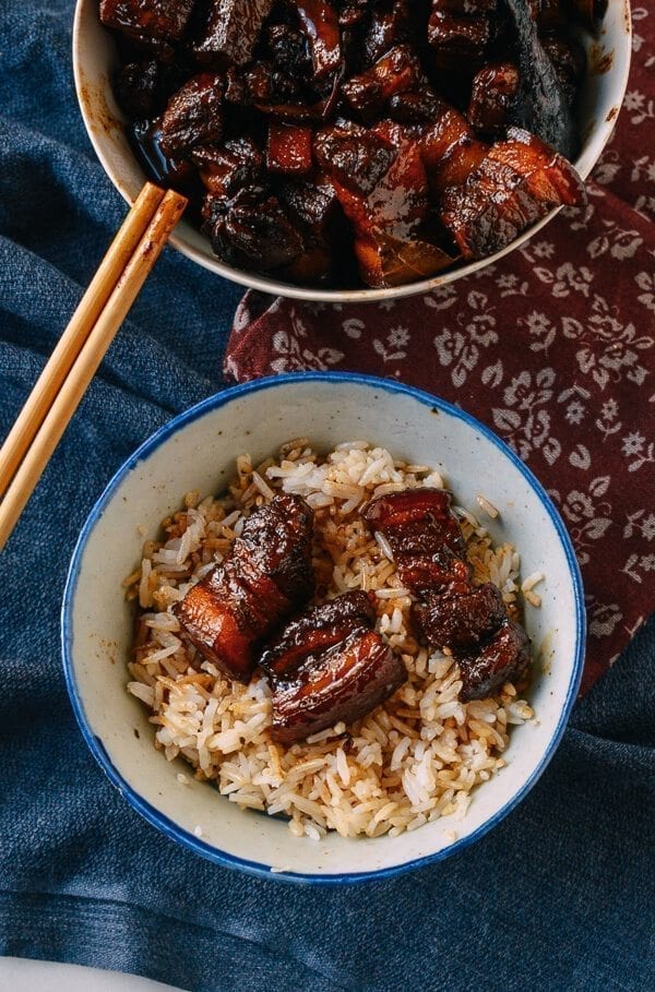 Chairman Mao’s Red Braised Pork Belly, by thewoksoflife.com