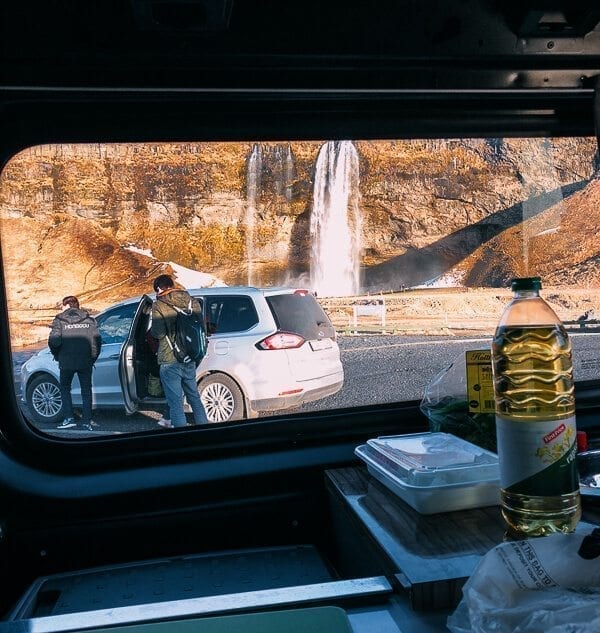 Seljalandsfoss Campervan