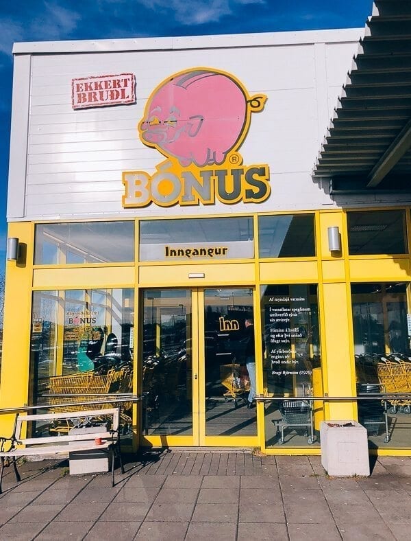 Bonus Iceland Grocery Store