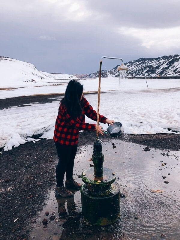 Perpetual Shower Iceland