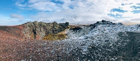Snaefellsness Crater