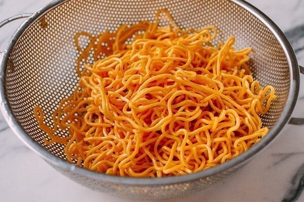 Red Curry Noodles with Chicken, by thewoksoflife.com