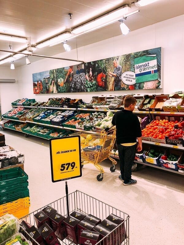Bonus Produce Section Iceland