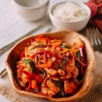 Thai Chili Sauce Chicken Stir-fry, by thewoksoflife.com