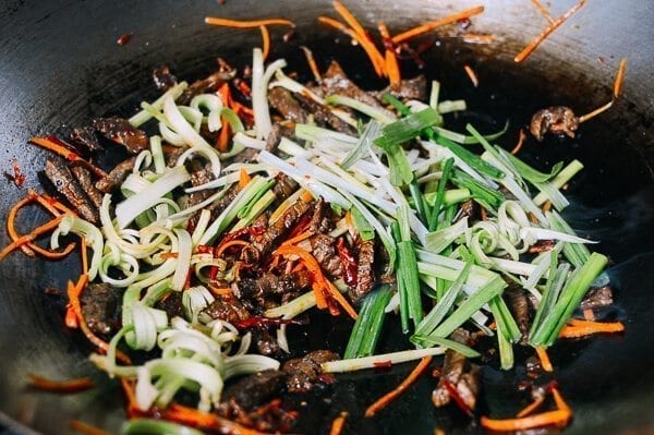 Dry Fried Sichuan Beef, by thewoksoflife.com