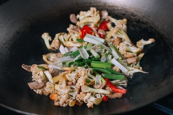 Chinese Dry Pot Cauliflower, by thewoksoflife.com