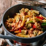 Chinese Dry Pot Cauliflower, by thewoksoflife.com