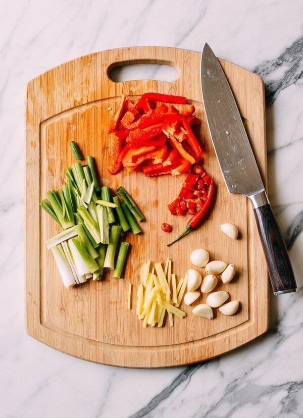Chinese Dry Pot Cauliflower, by thewoksoflife.com