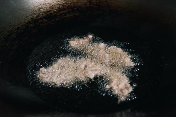 Dongbei Guo Bao Rou (Crispy Sweet & Sour Pork), by thewoksoflife.com