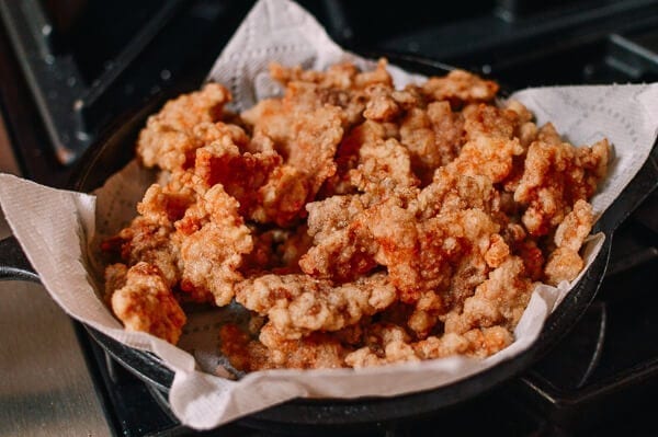 Dongbei Guo Bao Rou (Crispy Sweet & Sour Pork), by thewoksoflife.com