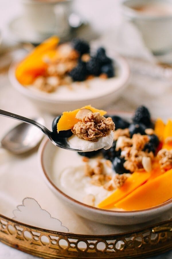 Cantonese Steamed Milk Egg Pudding (双皮奶), by thewoksoflife.com