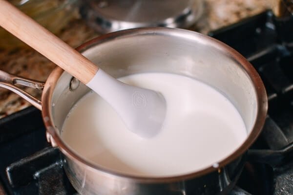 Cantonese Steamed Milk Egg Pudding (双皮奶), by thewoksoflife.com