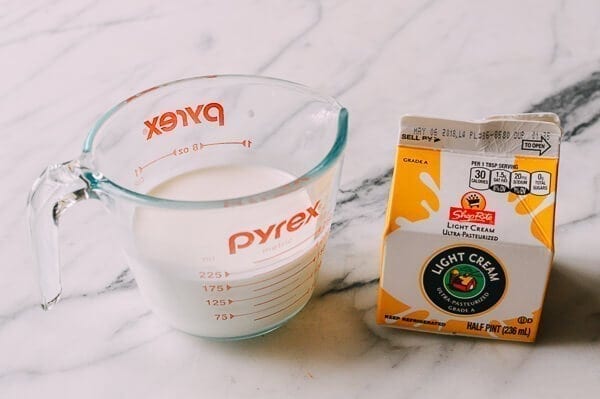 Cantonese Steamed Milk Egg Pudding (双皮奶), by thewoksoflife.com