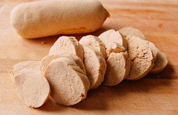 Braised Chinese Vegan Chicken, by thewoksoflife.com