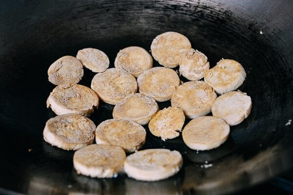 Braised Chinese Vegan Chicken, by thewoksoflife.com