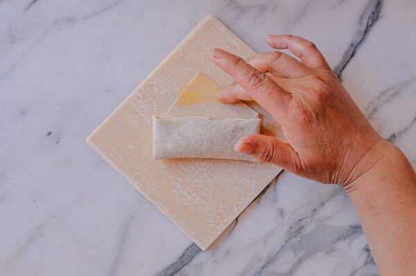 Avocado Egg Rolls, by thewoksoflife.com