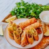 Avocado Egg Rolls, by thewoksoflife.com