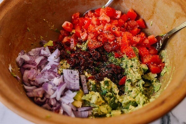 Avocado Egg Rolls, by thewoksoflife.com