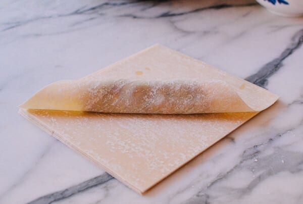 Avocado Egg Rolls, by thewoksoflife.com