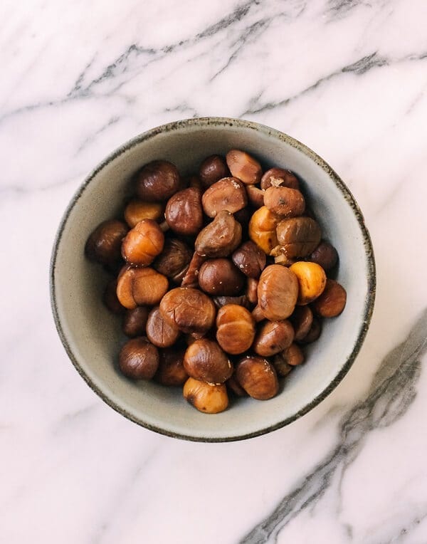 Shanghai Style Pork Zongzi (Sticky Rice Dumplings), by thewoksoflife.com