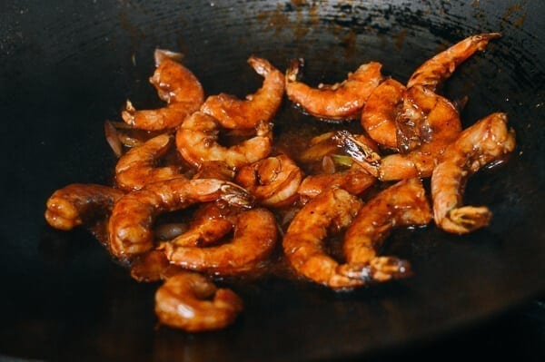 Ketchup Shrimp Stir-fry, by thewoksoflife.com