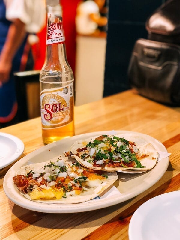 Tacos in Mexico City