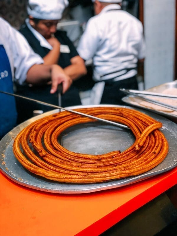 Churros El Moro Mexico City